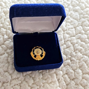 IBEW International Brotherhood of Electrical Workers 50 yr Retirement pin‎